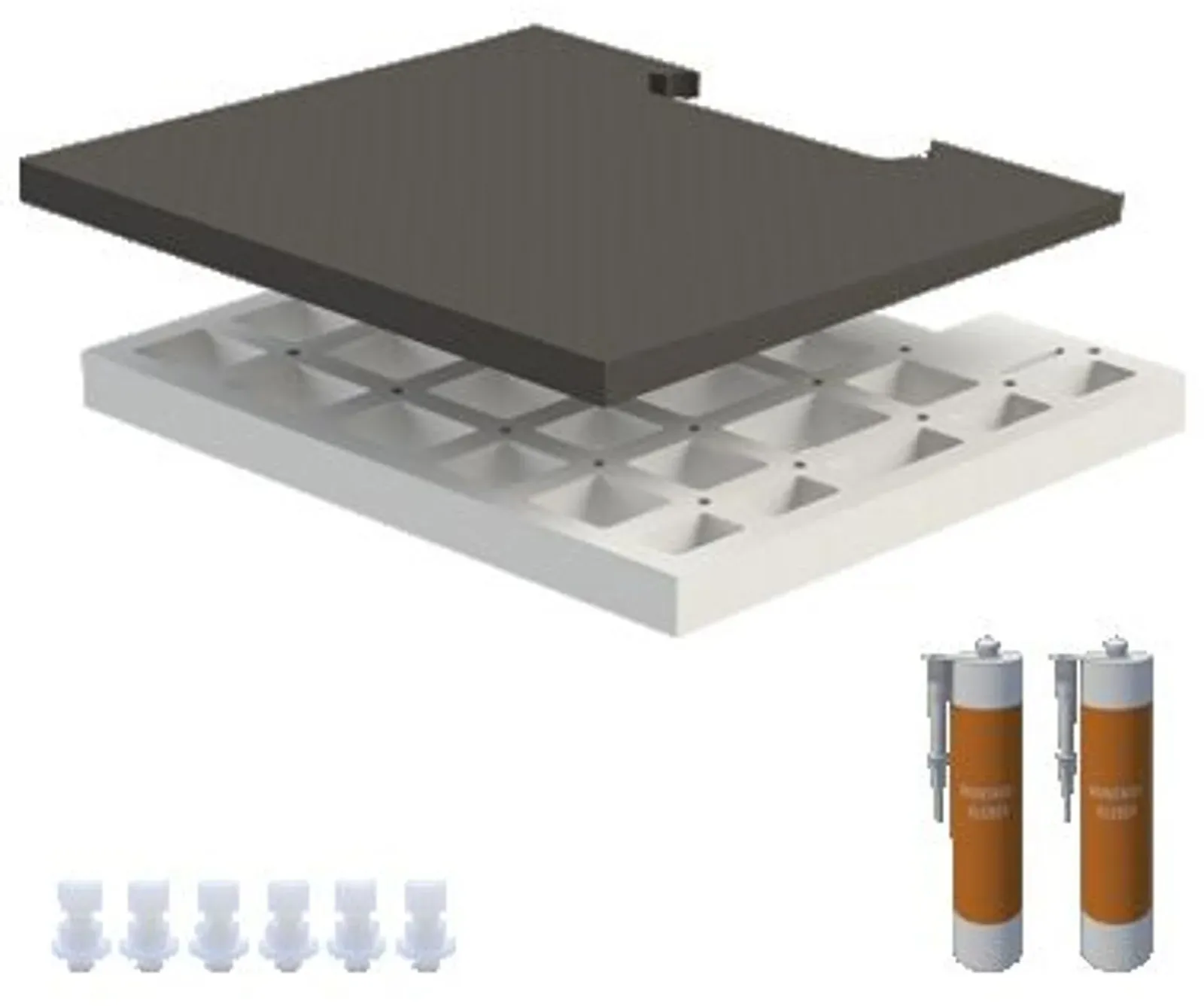 Schedel Fertige Oberfläche VISION PLUS M 1200x1200