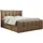 MKS Boxspringbett 120 x 200 cm H3 Braun