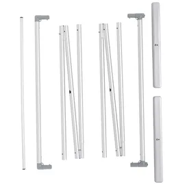 Showdown Displays Showdown Raumteiler Deko - 100-200 Punkte - Farbe Erde - Aluminiumrahmen - Schwarz