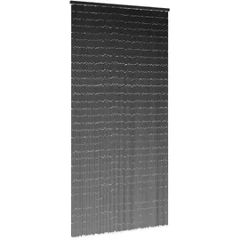 vidaXL Insekten-Türvorhang 90 x 220 cm Dunkelgrau