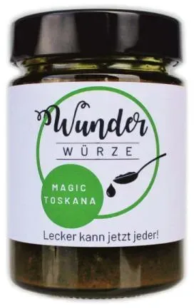 Wunderwürze, Magic Toskana, 165g Glas