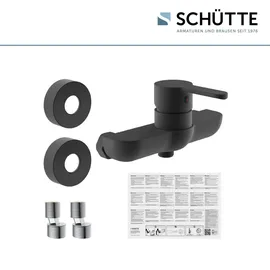 Schütte DENVER Duscharmatur Einhandmischer Schwarz matt