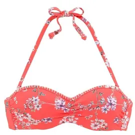 SUNSEEKER Bügel-Bandeau-Bikini-Top Damen Orange 42 Cup D