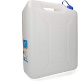 Cartec Cartrend Caravan Wasserkanister ,20 Liter Volumen Kunststoff weiß