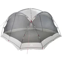 VidaXL Camping-Moskitonetz mit Türen Grau 8 Personen Wasserdicht