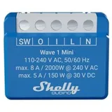 Shelly Qubino Wave 1 Mini, 1-Kanal, Unterputz, Schaltaktor