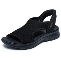 SKECHERS Summits Sandal Damen Schwarz 42