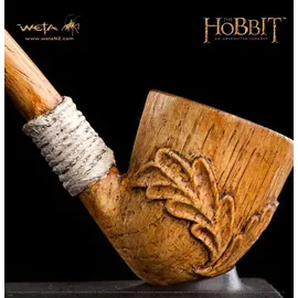 Weta Workshop Der Hobbit Eine unerwartete Reise Replik Bilbo Beutlins Pfeife 35 cm