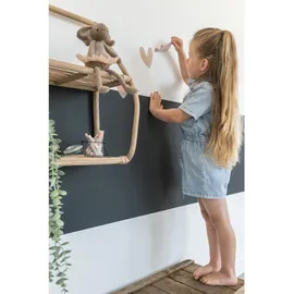 Estahome Wandtattoo Herzchen Terrakotta, Rosa und Beige 47.5 x 66 cm