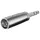 goobay 27515 XLR Adapter, Klinke 6,35 mm Stereo