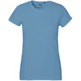 kompatible Ware Neutral Schweres Damen Bio T-Shirt \O80001\" dusty indigo XL