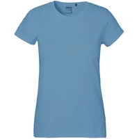 kompatible Ware Neutral Schweres Damen Bio T-Shirt \O80001\" dusty indigo XL