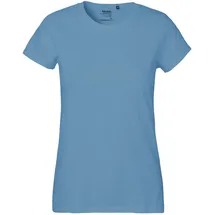 kompatible Ware Neutral Schweres Damen Bio T-Shirt \O80001\" dusty indigo XL