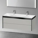 Duravit XViu Waschtisch mit Unterschrank, 2 Auszüge, XV4618OB207P,