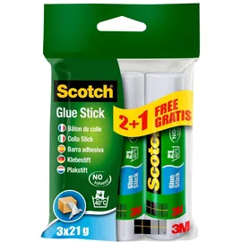 3M Scotch® Permanent-Klebestift, 2 Stifte, | 1 Stück)