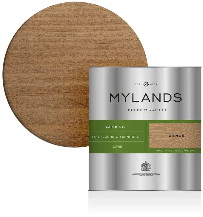 Mylands Hartwachsöl Earth Oil Wenge - 1 Liter