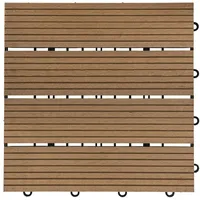 Home Deluxe WPC Bavaro teak 30 x 30 x 2,2 cm