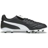 Puma King Top Fg/Ag Soccer Shoe, Black White Gold, 37.5 EU