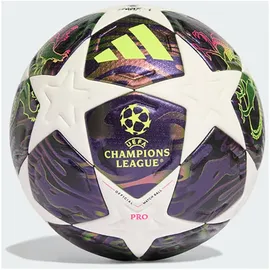 adidas UEFA Champions League Final Pro Ball - Dark Purple / White / Solar Yellow - 5
