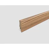 EGGER Sockelleiste Fichte braun L670 | neues kubisches Profil | passend zu Fußboden Kanadische Fichte