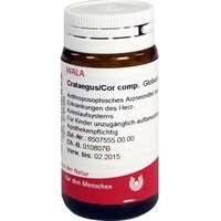 CRATAEGUS COR comp.Globuli 20 g CRATAEGUS COR comp.Globuli 20 g