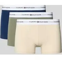 Trunks aus Baumwoll-Mix im 3er-Pack, Hellblau, XXL
