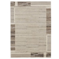 OCI Die Teppichmarke Orientteppich »Savana Kite«, rechteckig, handgeknüpft, reine Wolle für ein warmes Raumklima, grau