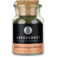 Ankerkraut Salatdressing Mediterran, 85g im Korkenglas, Gewürz Dressing für Salat, Kräuter, Geschenk-Idee in Premium Qualität