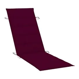 vidaXL Sonnenliegen 2 Stk. mit Auflagen Massivholz Akazie