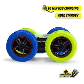 DICKIE RC-Auto Cyber Flip 1:18 RTR blau/grün/schwarz