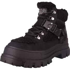 Buffalo Aspha COM MID Warm Schwarz - Schwarz