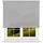 Wellhome Rollo lichtdurchlässig 130 x 180 cm grau
