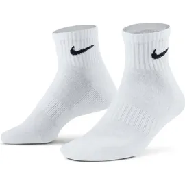 Nike Everyday Cushioned Crew-Trainingssocken White/Black 38-42