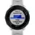 Garmin Forerunner 55 mit Silikonarmband steinweiß/schwarz