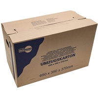 1-PACK 10x Umzugskarton Transportkarton X-LARGE 660 x 360 x 385 mm