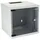 HMF 63406-07 Serverschrank Netzwerkschrank 6HE Wandgehäuse 10 Zoll, Rack Lichtgrau