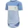 hummel hmlASLAN kurzarm Baby-Body 7118 | silver lake blue 68