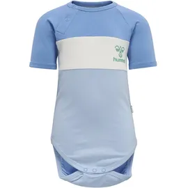 hummel hmlASLAN kurzarm Baby-Body 7118 - silver lake blue 62