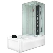 AcquaVapore Dusche Duschkabine 180x90 cm ohne 2k Scheiben Versiegelung