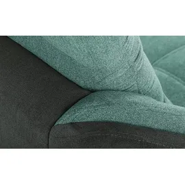 Switch Ecksofa Infinity ¦ türkis/petrol ¦ Maße (cm): B: 292 H: 93 T: 179.0