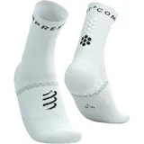 compressport Unisex Pro Marathon Socks V2.0 weiß