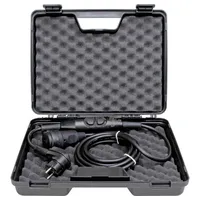 Kopp 141816016 Personenschutz-Verlängerungskabel PRCD-S 230 V Schwarz IP44