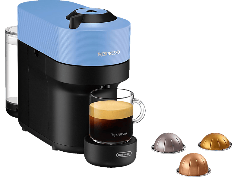 Preisvergleich Produktbild DELONGHI Vertuo Pop ENV90.A Nespresso Kapselmaschine Azur