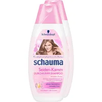 Schauma Seiden-Kamm Shampoo 2er Pack (2 x 400 ml)