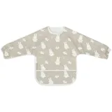 jollein 029-869-67091 wasserdichtes Lätzchen mit Ärmeln - Miffy Snuffy olive