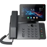 Fanvil V66 IP-Telefon, Dunkles Grau, Kabelgebundenes Mobilteil, Tisch/Wand, SIP-Info, 20 Zeilen
