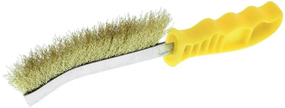 Forum Universal-Handstielbürste Messingdraht 260 mm gewellt