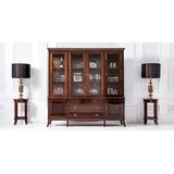 JVmoebel Vitrine Vitrinen-Set 50 x 205 x 205 cm Braun