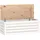 vidaXL Truhenbank Weiß 89 x 36,5 x 33 cm