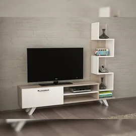 moebel17 Wohnwand Ceren weiß Cordoba